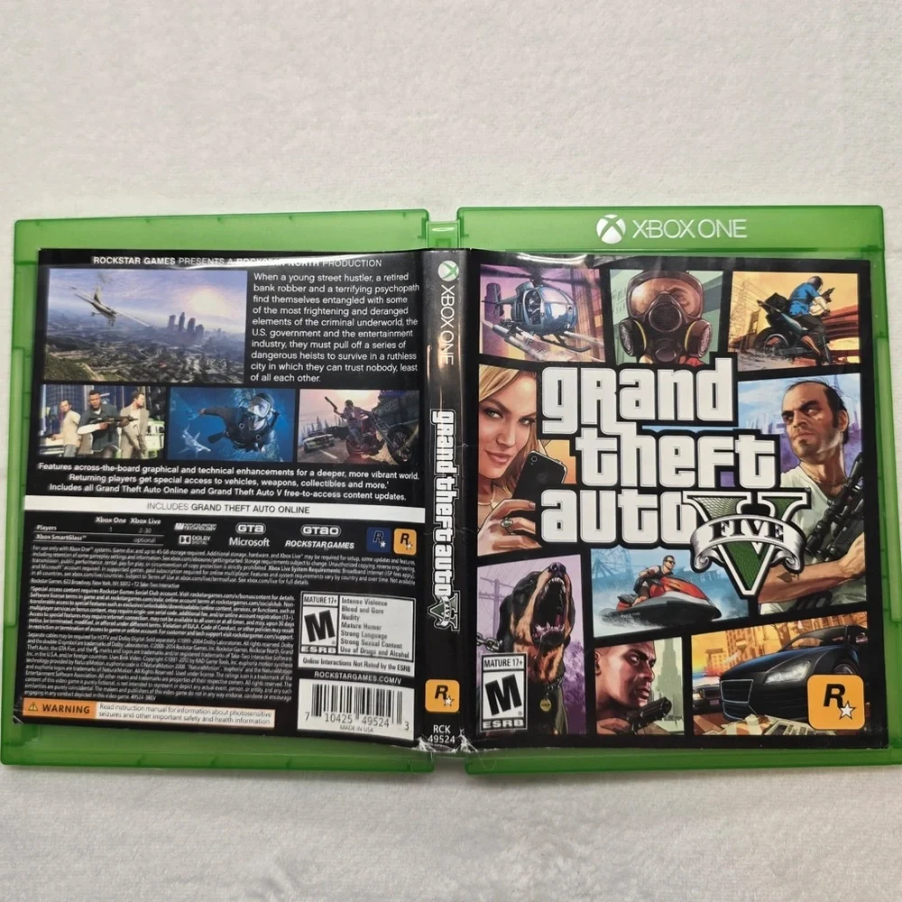 Grand Theft Auto‎ V GTA 5 Xbox One Open World Action Game